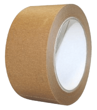 Roll of Ecopaper adhesive tape.