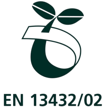 EN 13432/02 certification for compostability